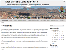 Tablet Screenshot of presbiteriana.net