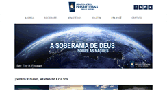 Desktop Screenshot of presbiteriana.com
